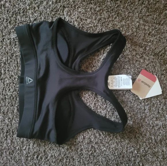 NWT Reebok sports bla black XS - Picture 3 of 5